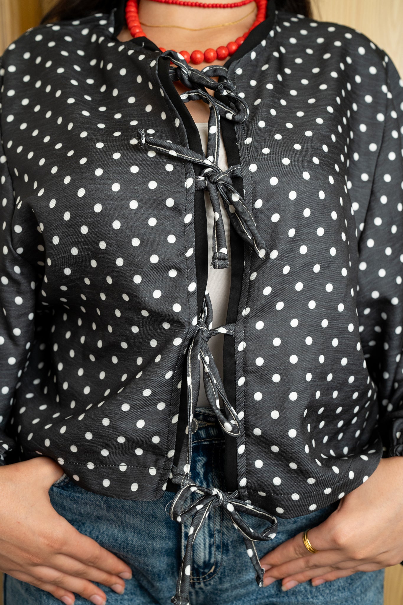 Portofino blouse Bolka dots version