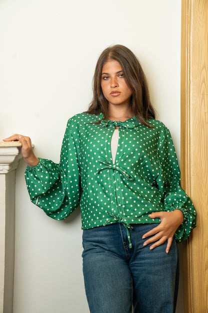Portofino blouse Bolka dots version